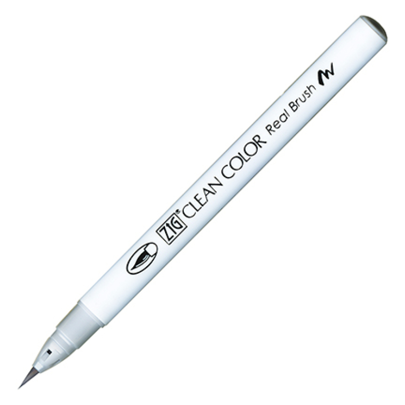 Kuretake / Zig - Clean Color Real Brush - (097) Pale Grey