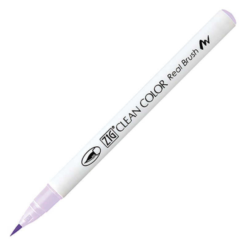 Kuretake / Zig - Clean Color Real Brush - (806) Pale Violet