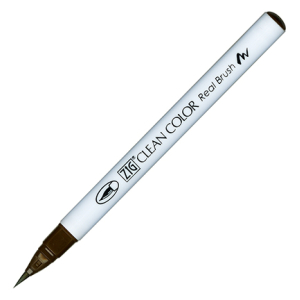 Kuretake / Zig - Clean Color Real Brush - (065) Mid Brown