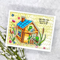 LDRS Creative Birdhouse 4x4 Inch Clear Stamps (LDRS3312)