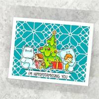LDRS Creative Hippopotamus for Christmas Coordinating Dies (LDRS8252)
