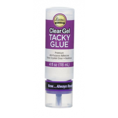 Aleene's • Always ready clear gel tacky glue 118ml (33151)