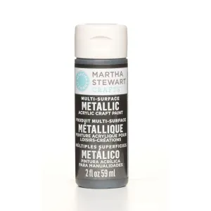 Martha Stewart • Metallic Verf 59ml Gunmetal (3025-32990)