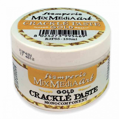 Stamperia Crackle Paste150 ml Gold