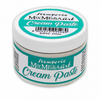 Stamperia Cream Paste 150ml White (K3P53)