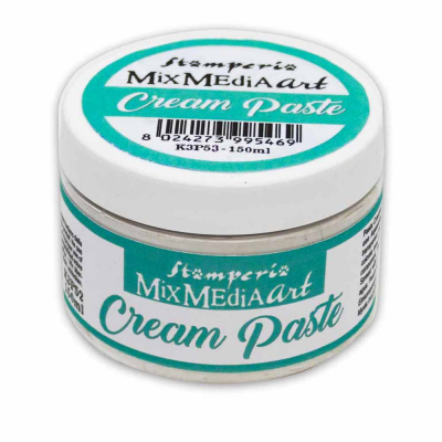 Stamperia Cream Paste 150ml White