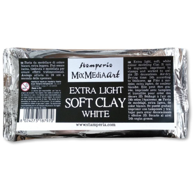 Stamperia Soft Clay 160gr White (K3P44)