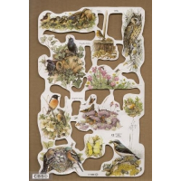 Marjolein poezieplaatjes per vel (Marjolein-Poezie)