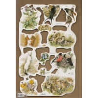 Marjolein poezieplaatjes per vel (Marjolein-Poezie)