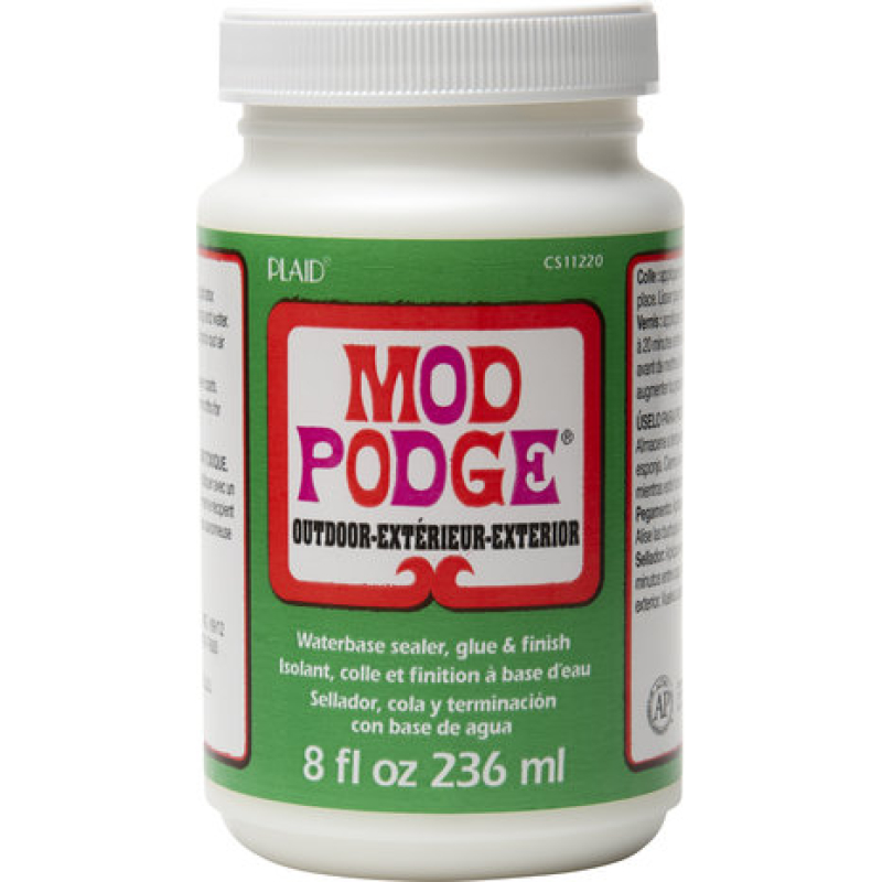 Mod Podge Outdoor Glue/Finish 8 fl oz (CS11220)