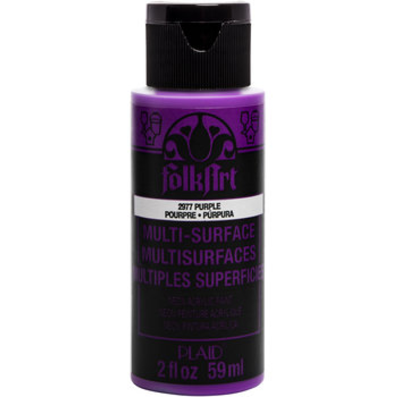 Folkart Multi-Surface Neon Purple 2 fl oz (2977) (28995029776)
