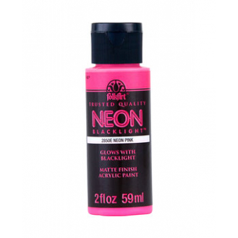 Folkart Neon Blacklight Pink 2 fl oz (2850) (28995028502)