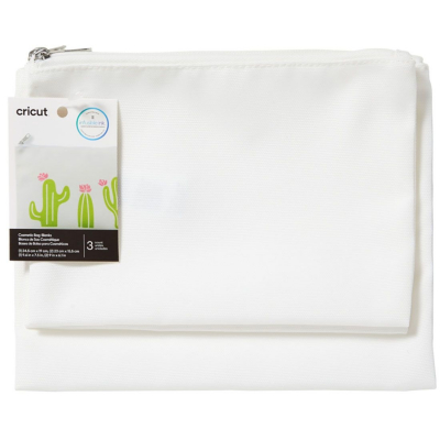 Cricut Cosmetic Bag Blanks (3pcs) (2008211)