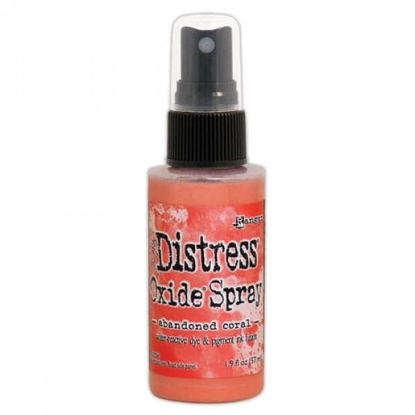 Tim Holtz Ranger Distress Oxide Spray Abandoned Coral (TSO67528)
