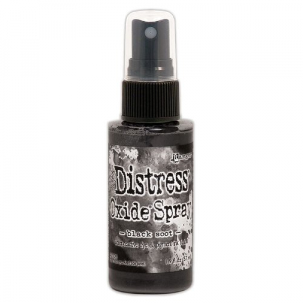 Tim Holtz Ranger Distress Oxide Spray Black Soot (TSO67566)