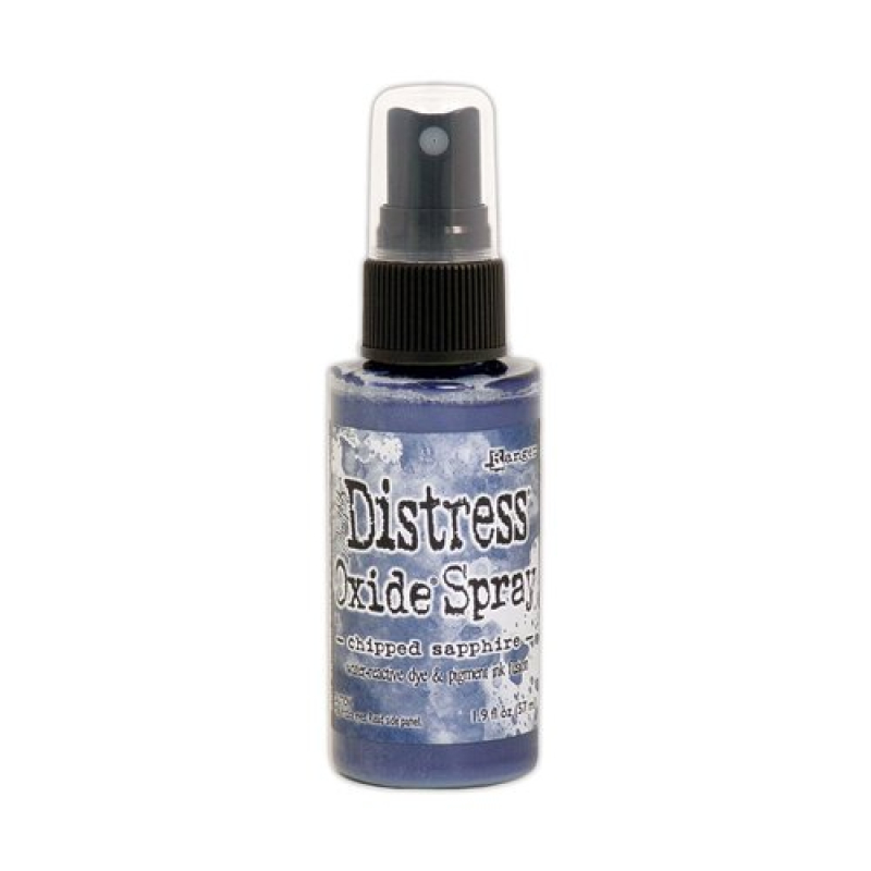 Tim Holtz Ranger Distress Oxide Spray Chipped Sapphire (TSO67634)