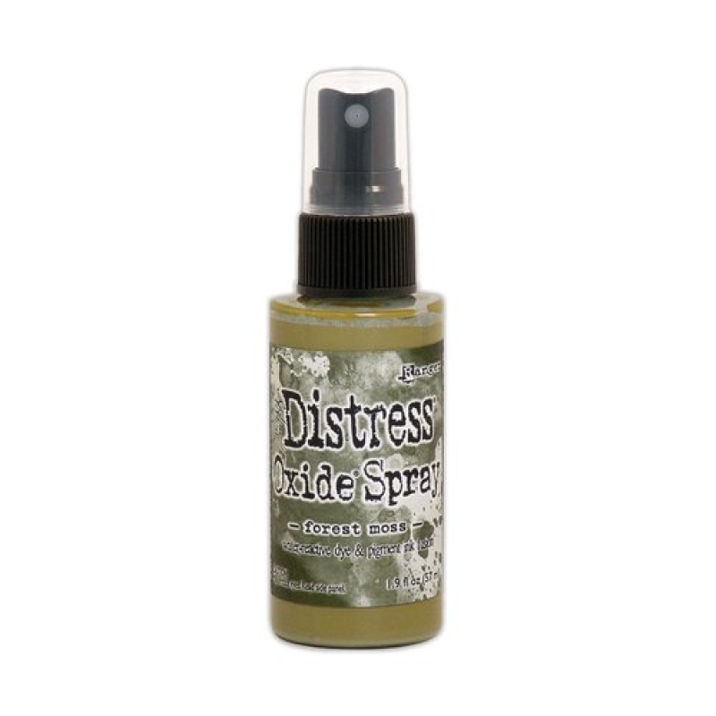 Tim Holtz Ranger Distress Oxide Spray Forest Moss (TSO67696)