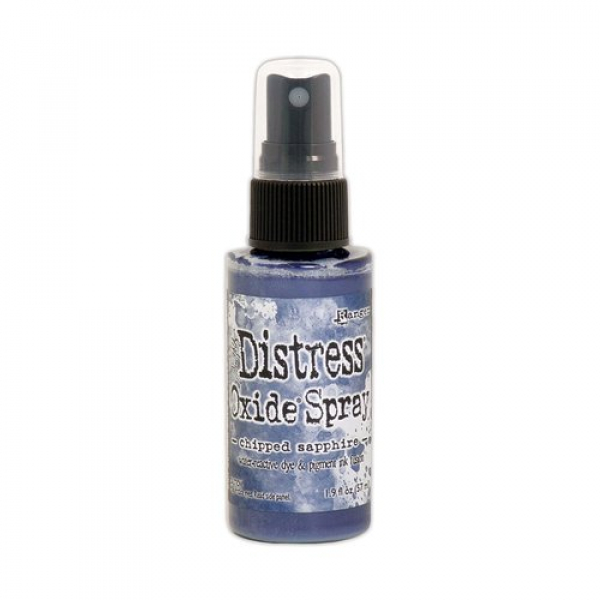 Tim Holtz Ranger Distress Oxide Spray Chipped Sapphire (TSO67634)