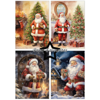 Paper Favourites Santa A5 Paper Pack (PFA108)