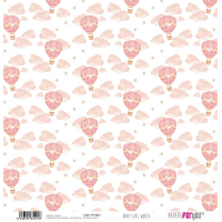 Papers For You Baby Girl World Vellum Paper Pack (6pcs) (PFY-3490) ( PFY-3490)