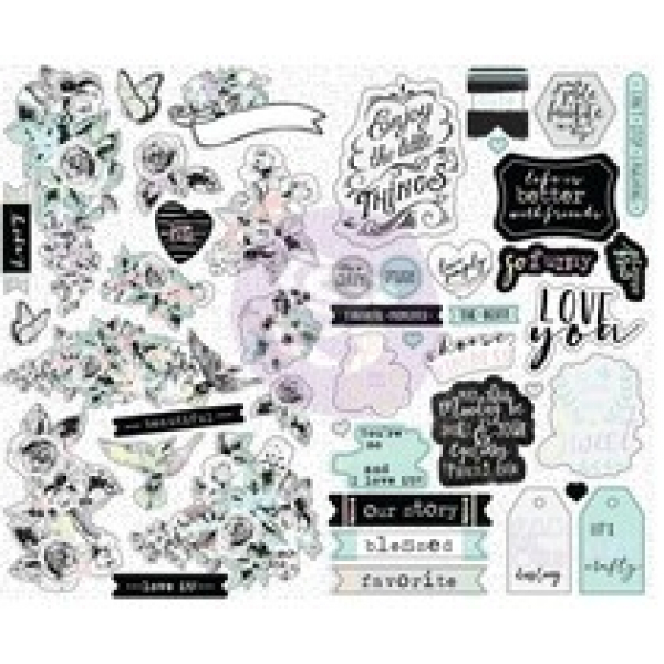 Prima Marketing Flirty Fleur Sticker Sheets (597634)