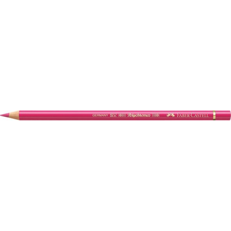 Faber-Castell Colour Pencils Polychromos 124 Rose Carmine (FC-110124)