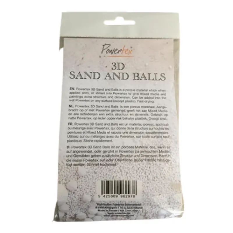 Powertex 3D Sand and Balls (542500996278)