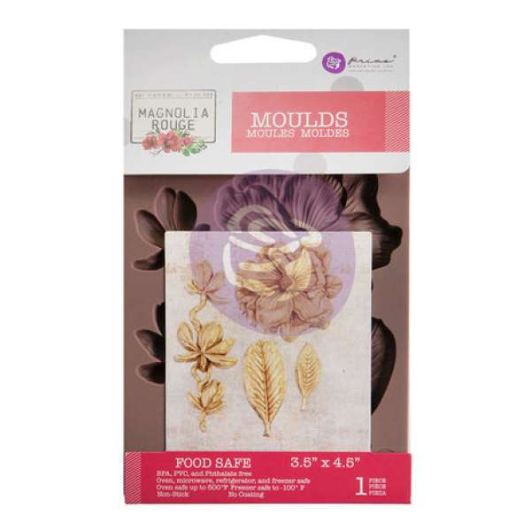 Prima Marketing - Magnolia Rouge Moulds (658298)