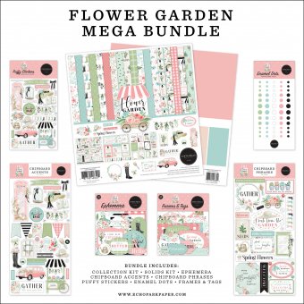 Carta Bella Flower Garden Mega Bundle 12x12 inch (CBGA130050)