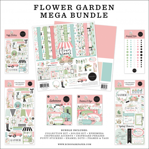 Carta Bella Flower Garden Mega Bundle 12x12 inch (CBGA130050)