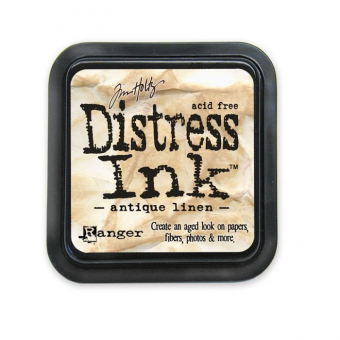 Ranger Distress ink pad Antique linen (15TIM19497)