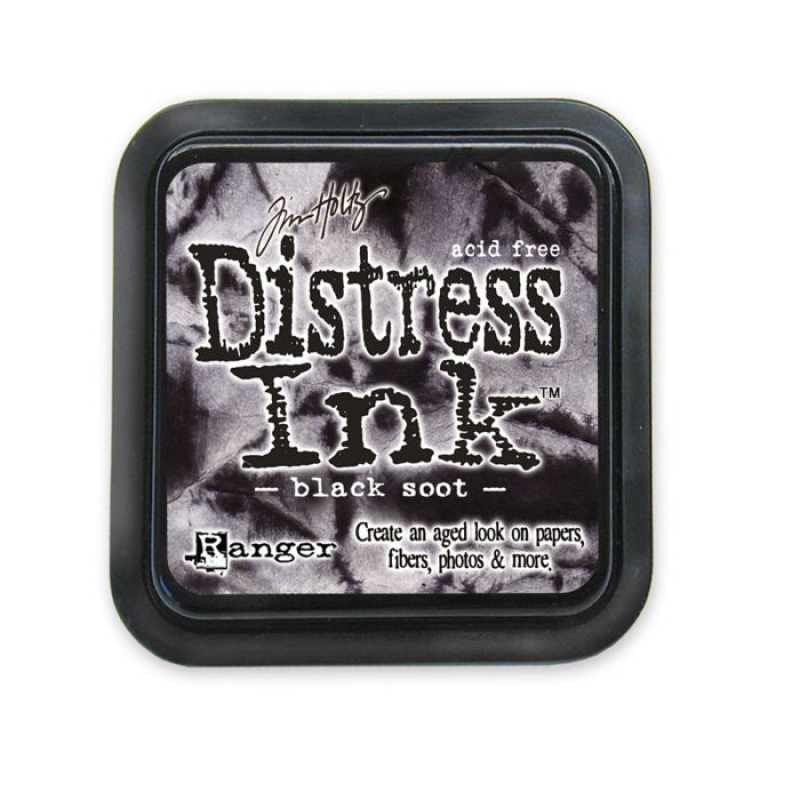 Tim Holtz Ranger Distress Mini ink pad Black soot (15TDP39860)