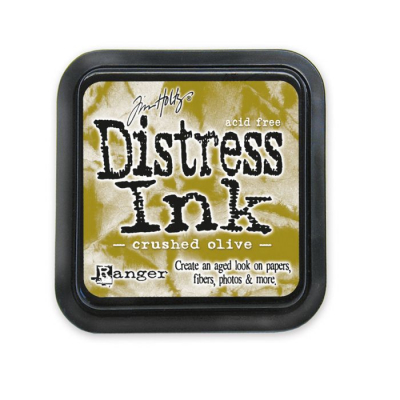 Ranger Distress ink pad Crushed olive (TIM27126)