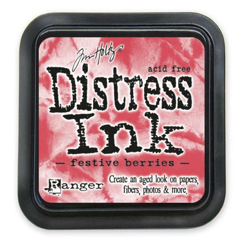 Tim Holtz Ranger Distress ink pad Festive berries (15TIM32861)
