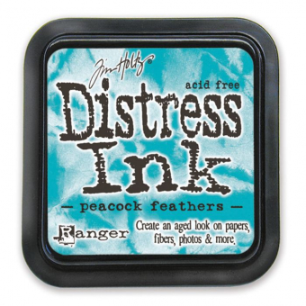 Ranger Distress ink pad Peacock feathers (TIM34933)
