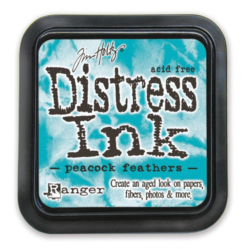 Tim Holtz Ranger Distress ink pad Peacock feathers (TIM34933)