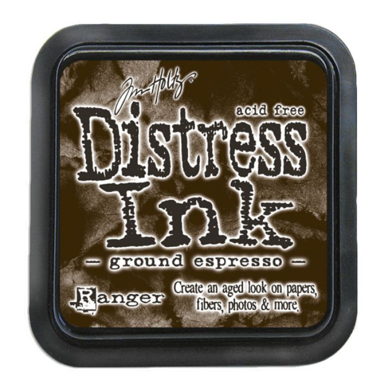 Tim Holtz Ranger Distress ink pad Ground espresso (TIM43270)