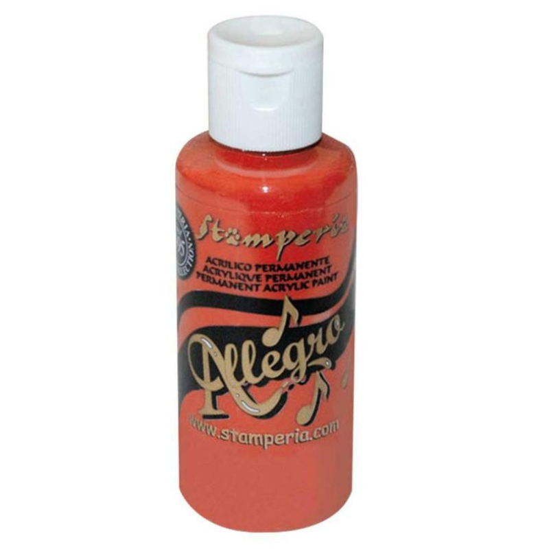 Stamperia Allegro Paint 60ml Warm Red (KAL06)