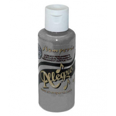 Stamperia Allegro Paint 60ml Dark Grey (KAL85)