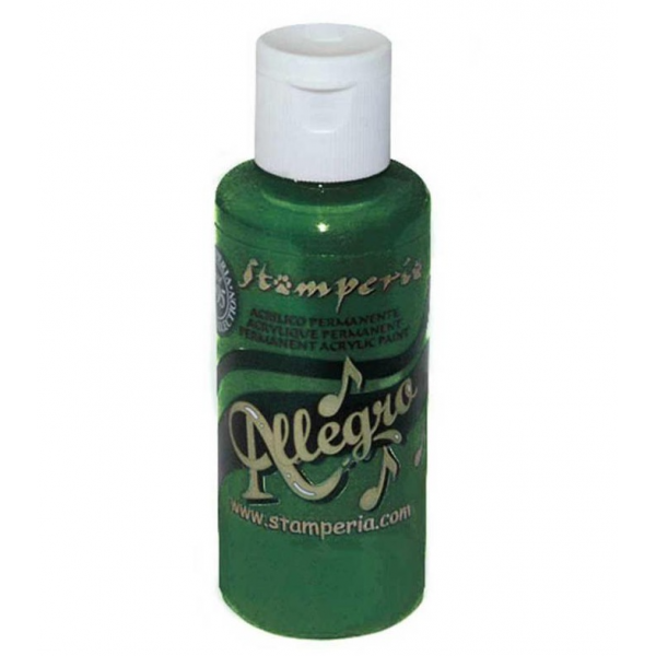 Stamperia Allegro Paint 60ml Hunter Green (KAL100)