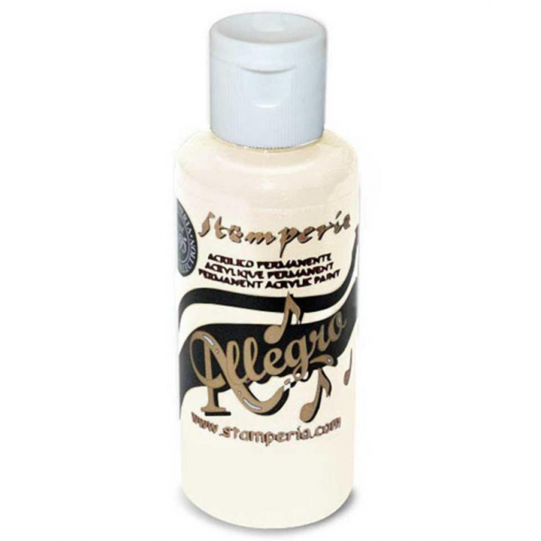 Stamperia Allegro Paint 60ml Ivory (KAL12)