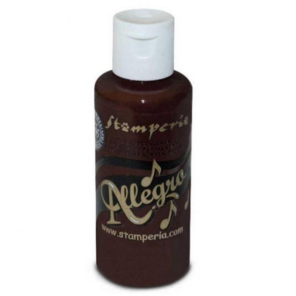 Stamperia Allegro Paint 59ml Brown (KAL92)