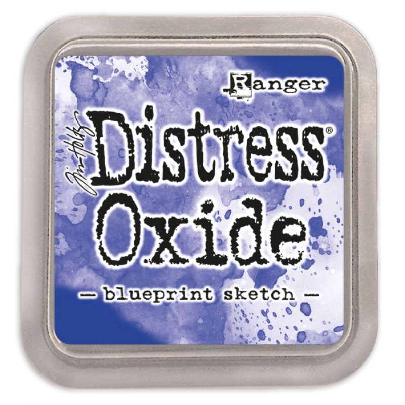 Tim Holtz Ranger Distress oxide ink pad Blueprint sketch (TDO55822)