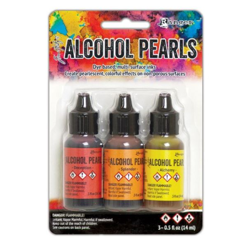 Tim Holtz Ranger  Alcohol Pearls Kit #1 (TANK65517)