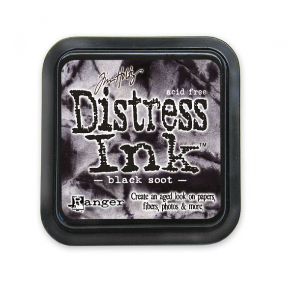 Tim Holtz Ranger Distress ink pad Black soot (15TIM19541)