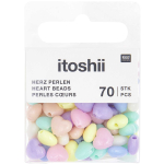 Rico Design itoshii - Heart Beads, Pastel, mini (600362)