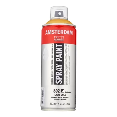 Amsterdam Spray paint 400 ml Lichtgoud 802 (17168020)