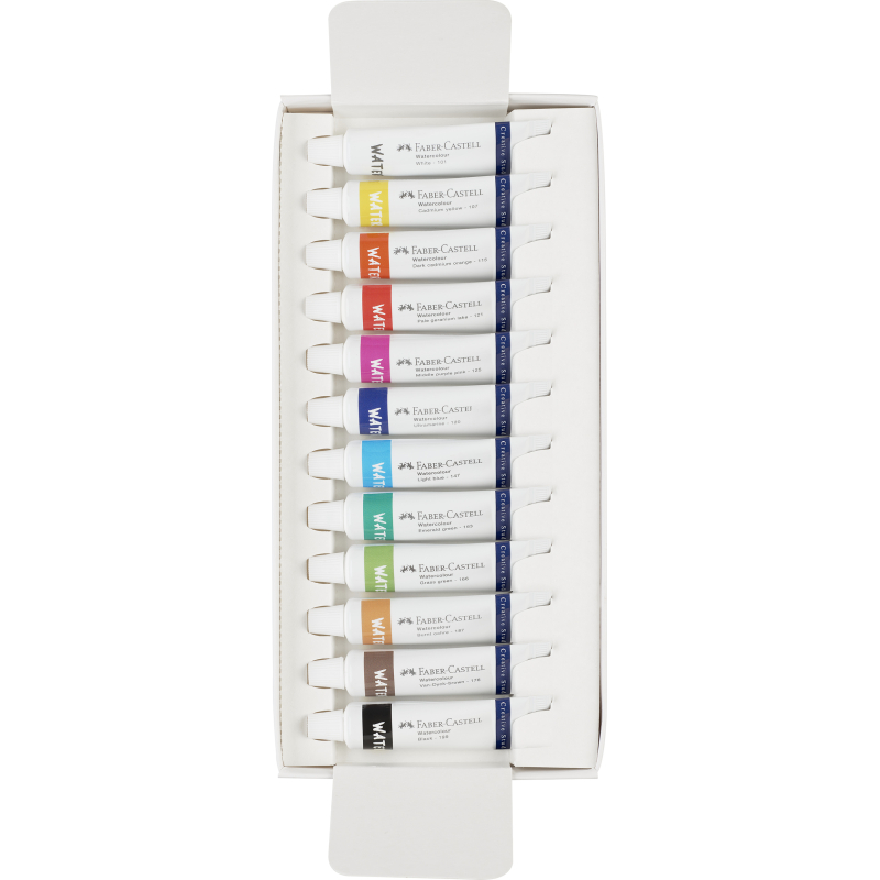 Faber-Castell Waterverf  12 tubes assorti (FC-169612)