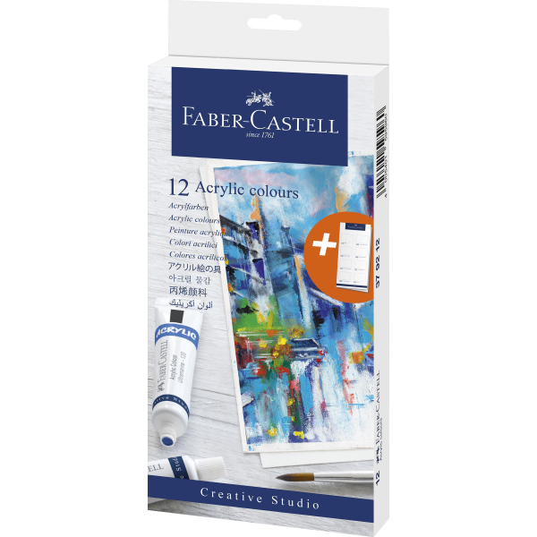 Faber-Castell Acrylverf 12 stuks (FC-379212)