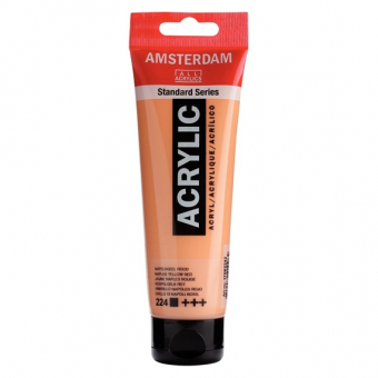 Amsterdam Standard Series acrylverf Tube 120 ml Napelsgeel Rood 224 (17092242)